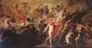Peter Paul Rubens The Council of the Gods (mk05) oil painting artist